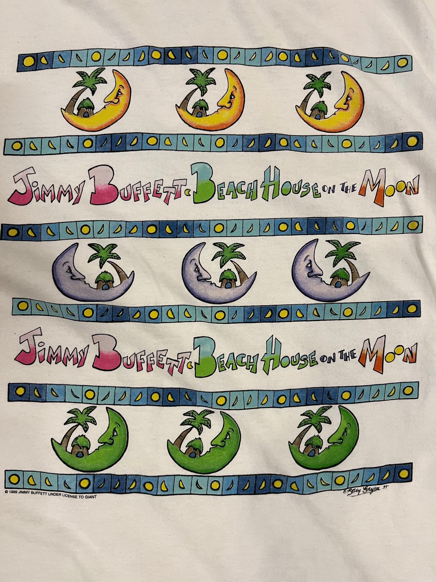 1999 Jimmy Buffet Beach House Tour Tee (M)