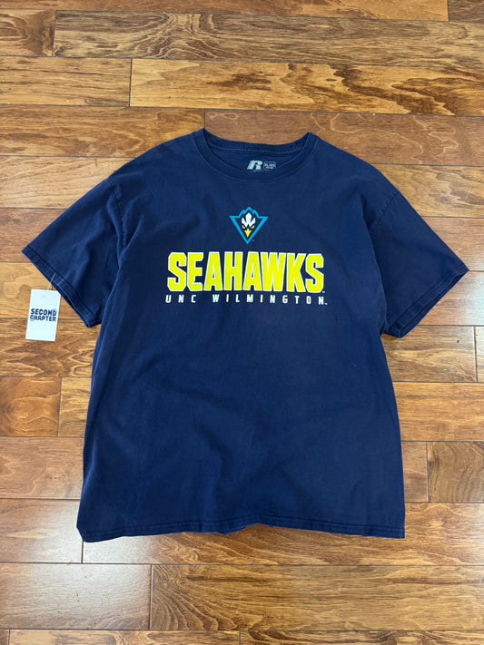 2010s UNCW Wilmington Seahawks Russell Tee (XL)