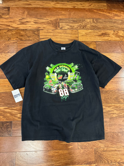 00s Dale Jr Mountain Diet Nascar Graphic Tee (XXL)