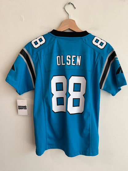 2016 Carolina Panthers Greg Olsen Blue Nike Jersey (Youth M)
