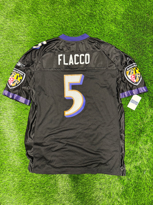 Baltimore Ravens Joe Flacco #5 Reebok Jersey (XL)