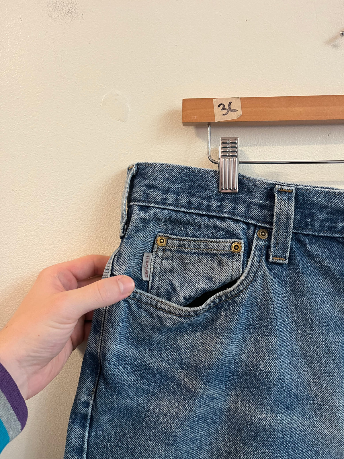 2012 Carhartt Mid Wash Shorts (36)