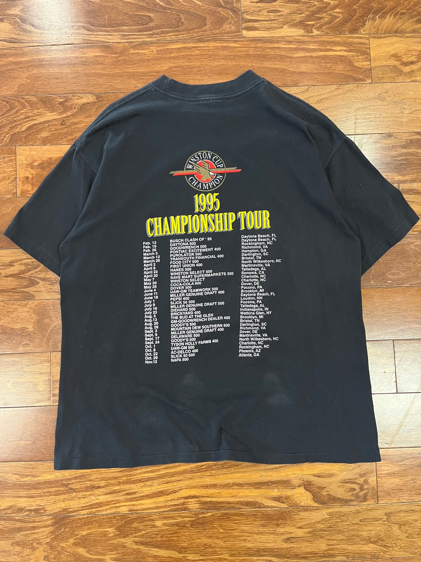 1995 Dale Earnhardt "Profile of a Legend" Nascar Tee (XL)