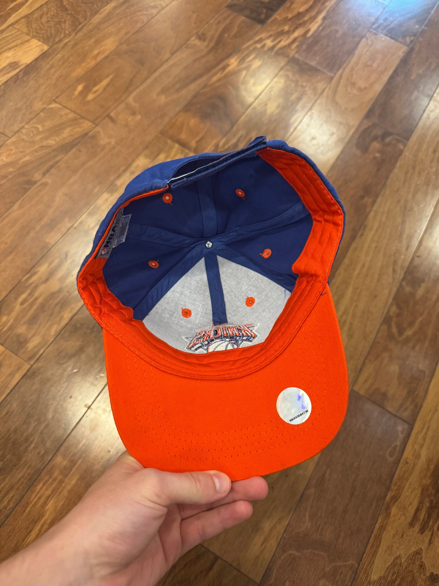 00s New York Knicks NBA Strap Vintage Hat (OS)