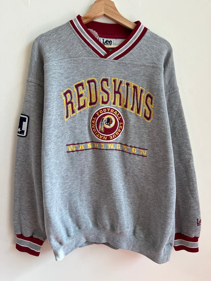 90s Washington Redskins NFL Embroidered Lee Crewneck (L)