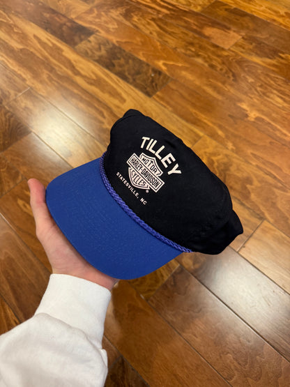 80s Harley Davidson Statesville, NC Tilley Hat (OS)