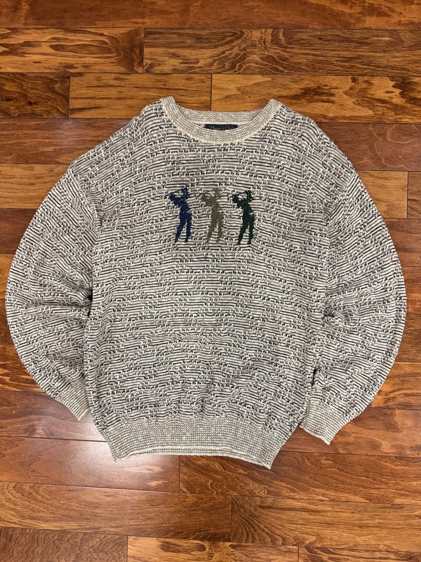90s Players Club Saddlebred Golf Sweater (XL)