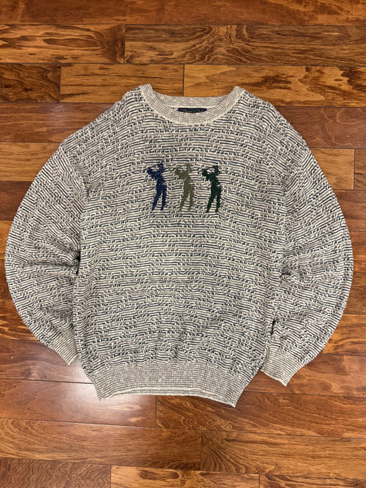 90s Players Club Saddlebred Golf Sweater (XL)