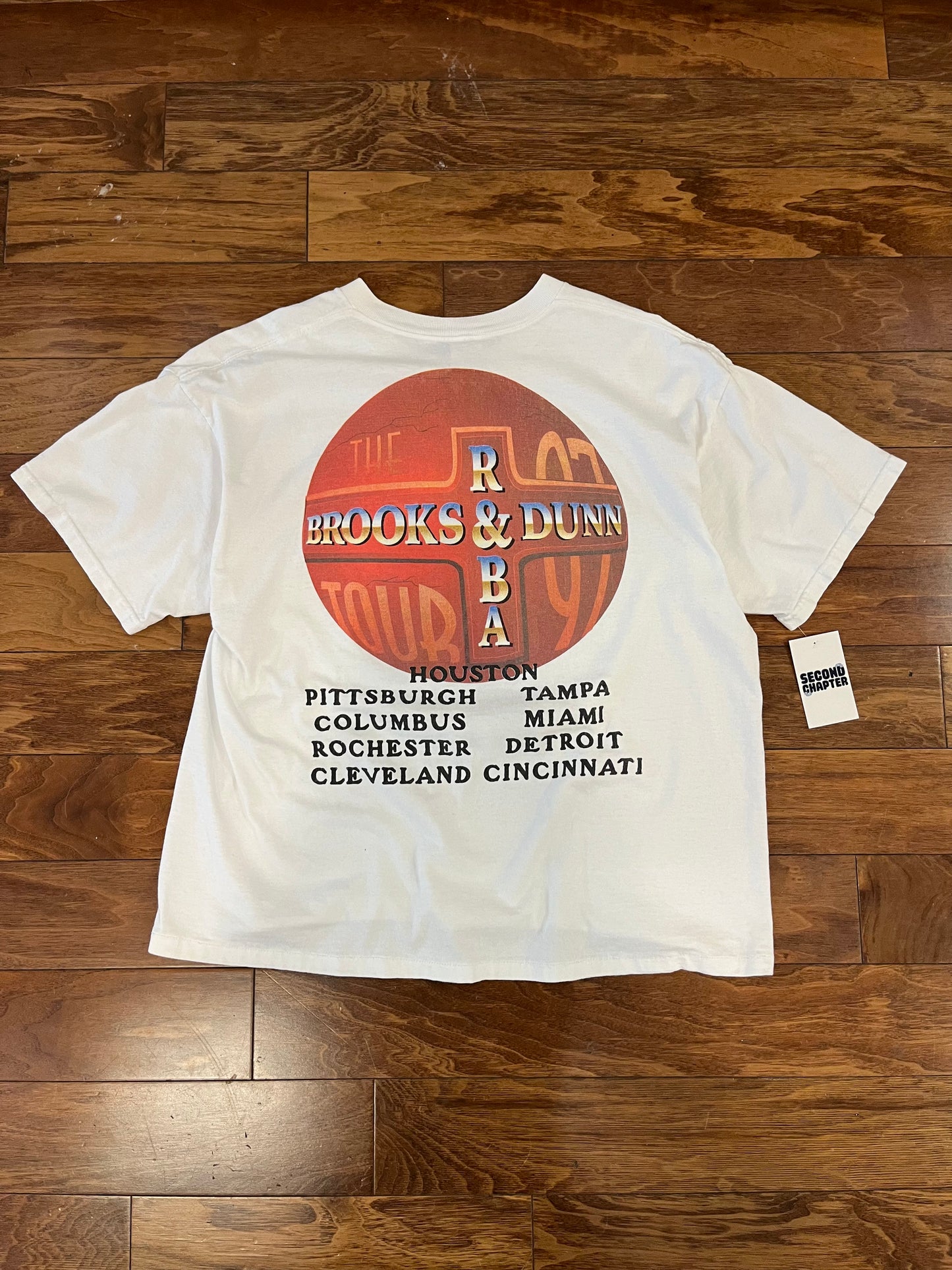 90s Reba/Brooks & Dunn Country Music Tour Tee (XL)
