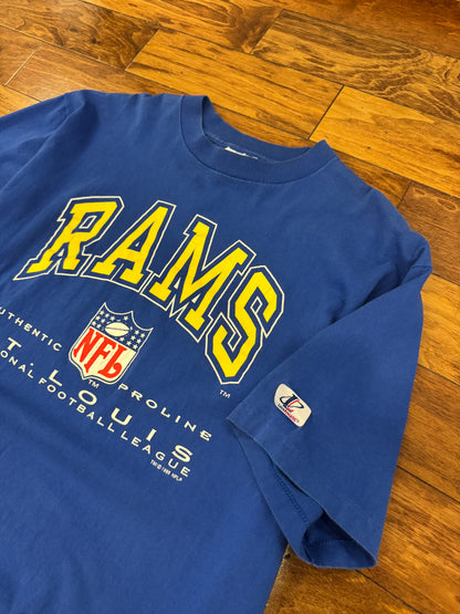 1995 St Louis Rams Spell Out Tee (XL)