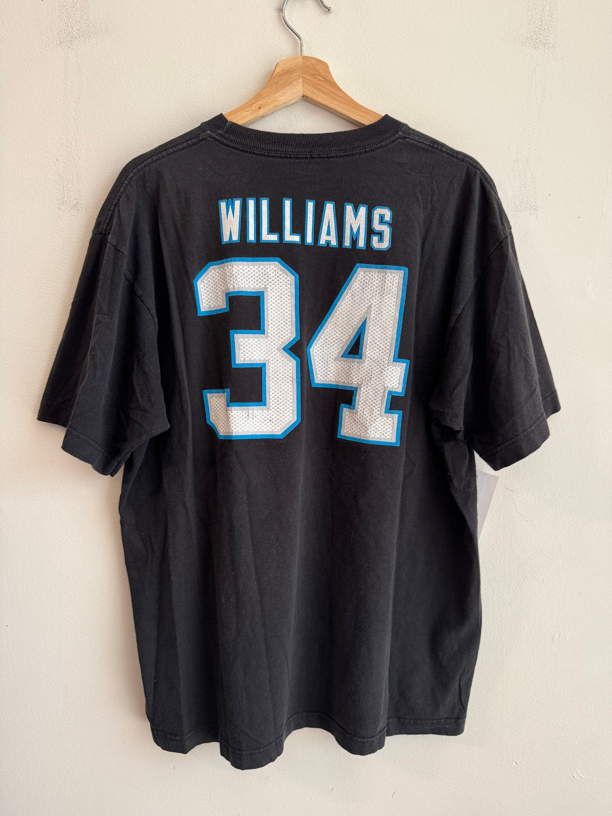 00s Carolina Panthers DeAngelo Williams Cat Scratch Tee (L)