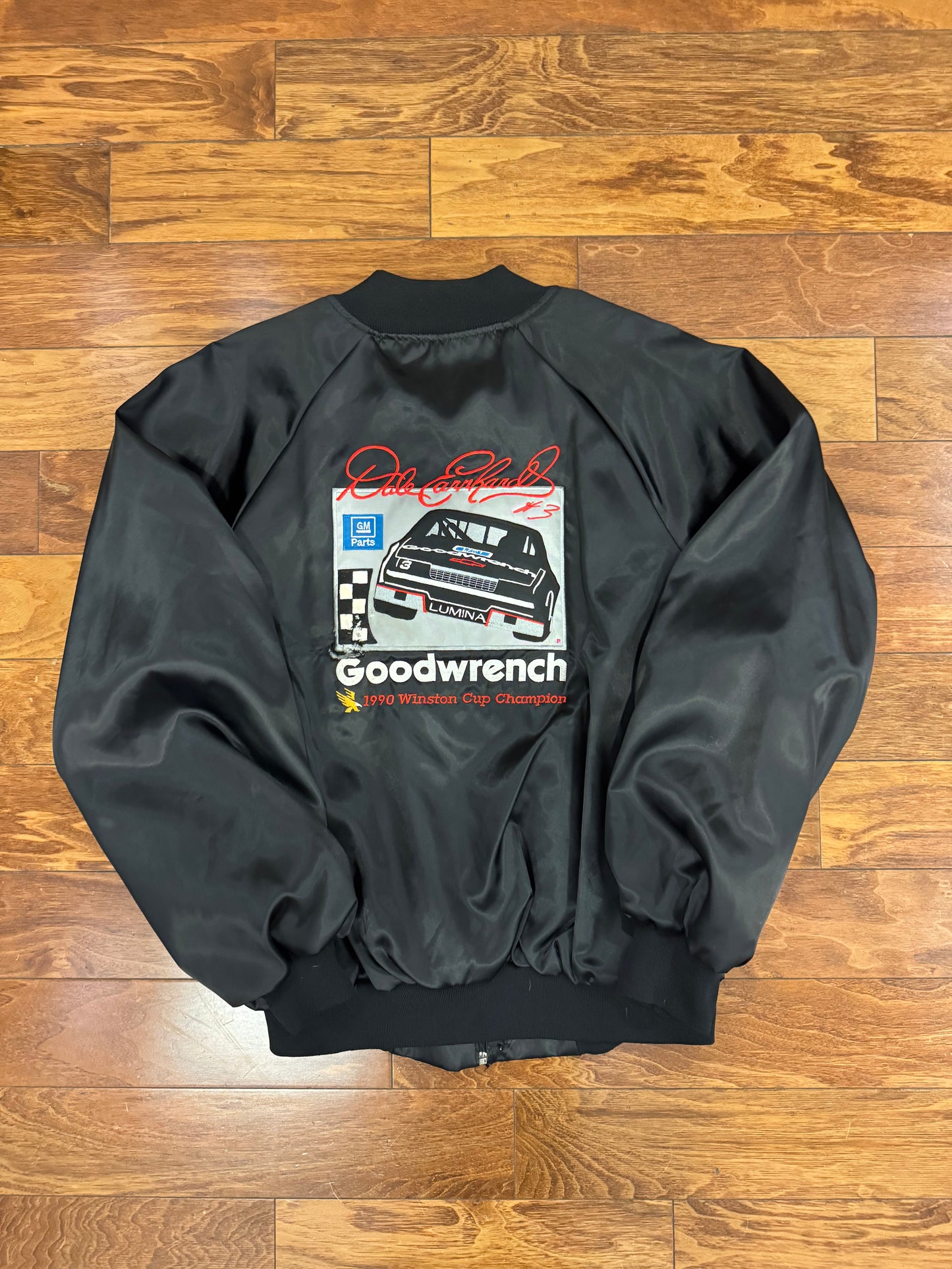 1990 Dale Earnhardt Winston Cup Full Zip Vintage Jacket (L)