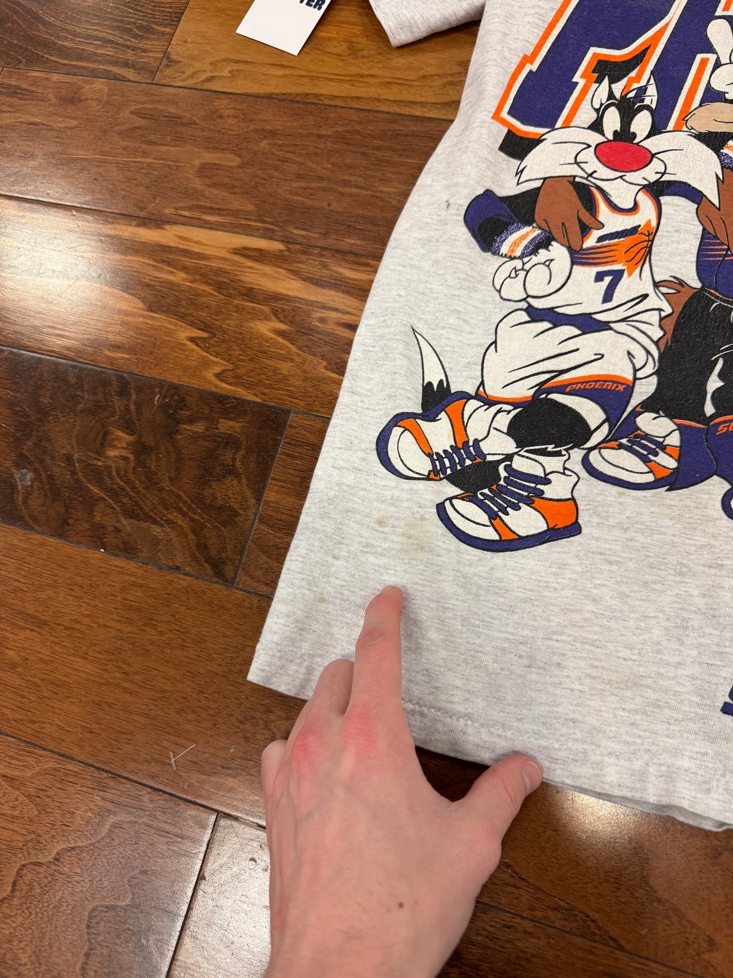 1994 Phoenix Suns Looney Tunes Vintage NBA Tee (L)