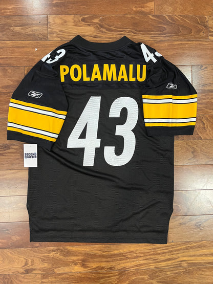 00s Pittsburgh Steelers Troy Polamalu Jersey (L)