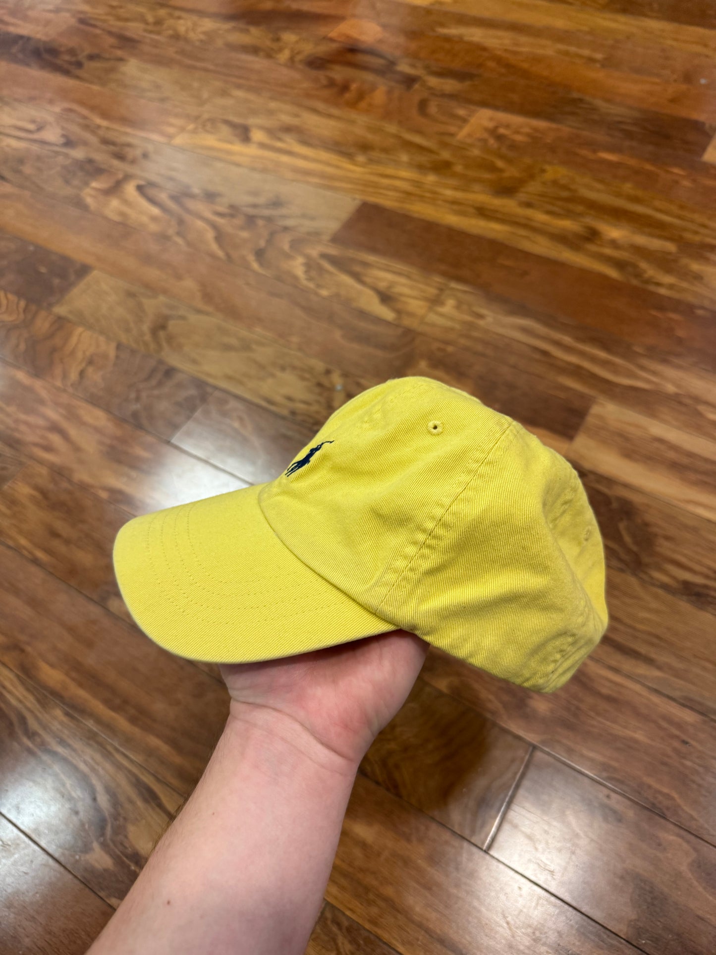00s Polo Ralph Lauren Yellow Essential Hat (OS)