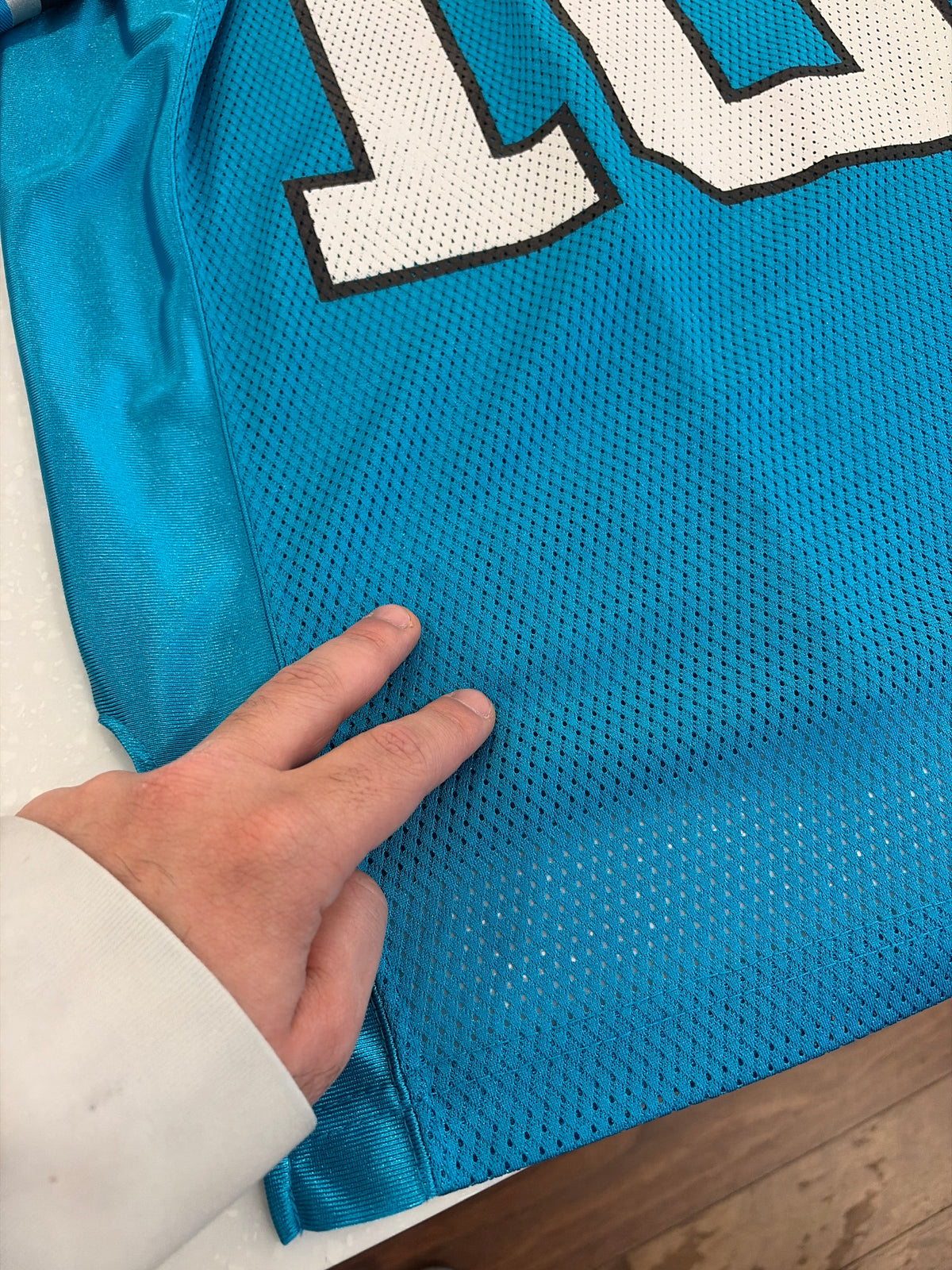 00s Carolina Panthers Armanti Edwards Blue Jersey (S)