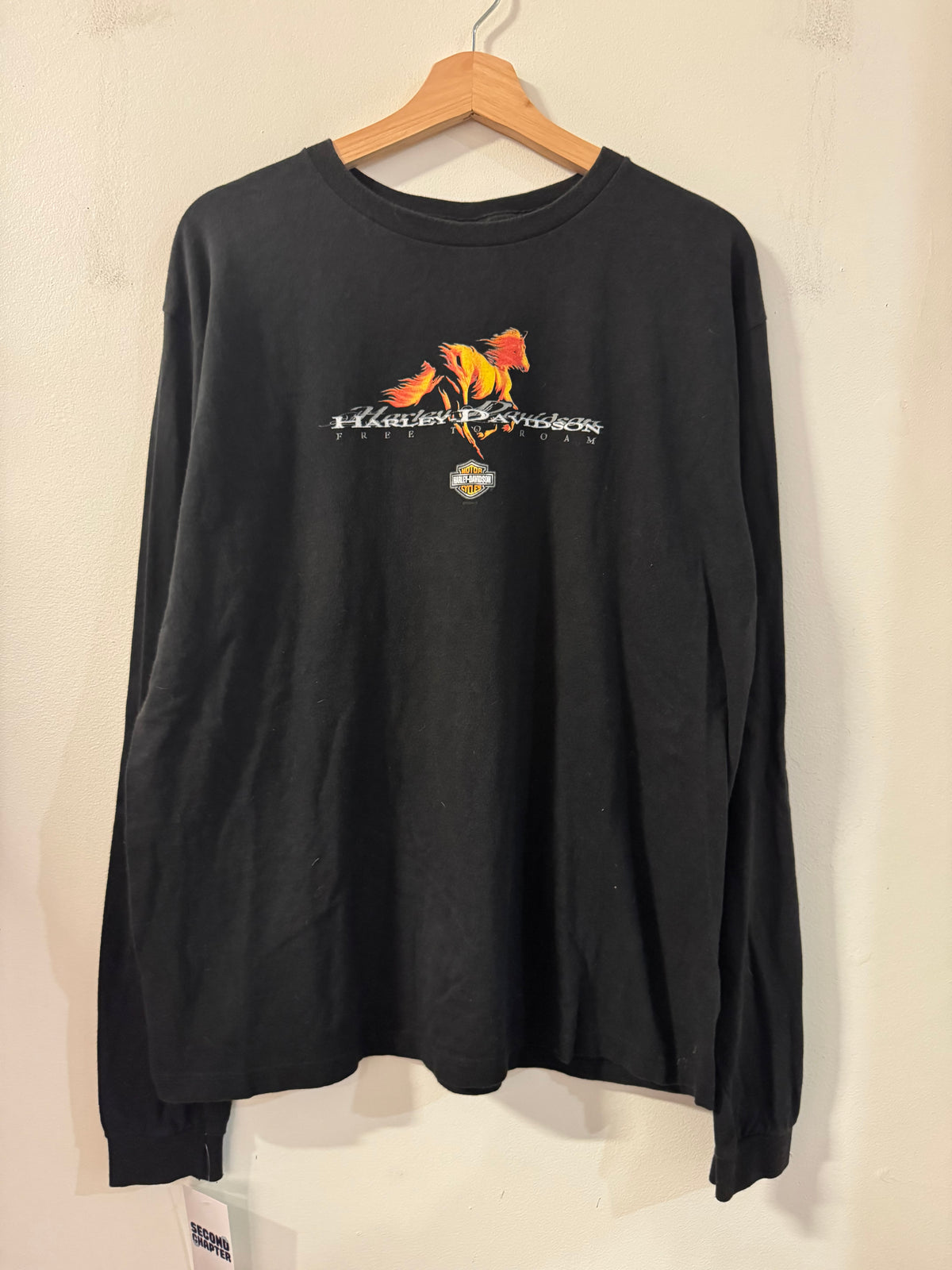 2004 Harley Davidson Horse Long Sleeve Shirt (XL)