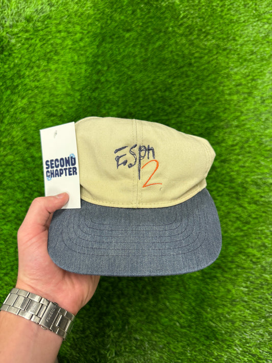 90s ESPN 2 Promo Vintage Snapback Hat