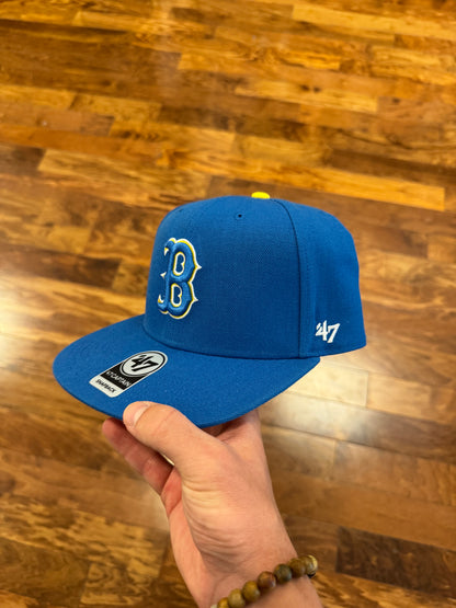 Boston Red Sox Blue Deadstock 47 Brand MLB Hat (OS)