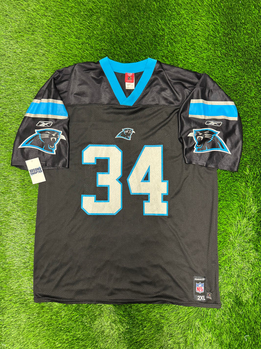 Carolina Panthers DeAngelo Williams #34 Reebok NFL Players Jersey (XXL)