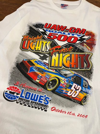 2004 Nascar Lowe's Motor Speedway Charlotte Tee (XL)