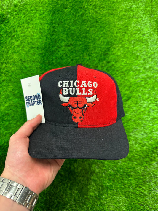 90s Chicago Bulls NBA Starter Vintage Snapback Hat (OS)