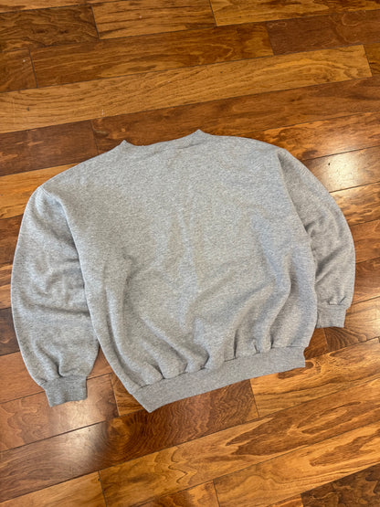 90s New York Giants Embroidered Logo Crewneck (L)