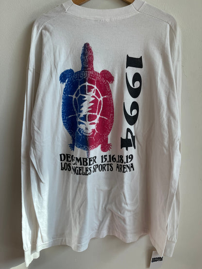 1994 Grateful Dead Melting Steal Your Face Long-Sleeve Shirt (XXL)