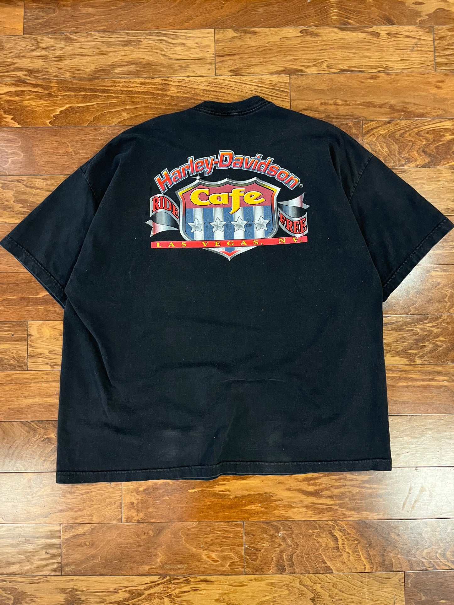 2001 Harley Davidson Cafe Las Vegas Tee (XXL)