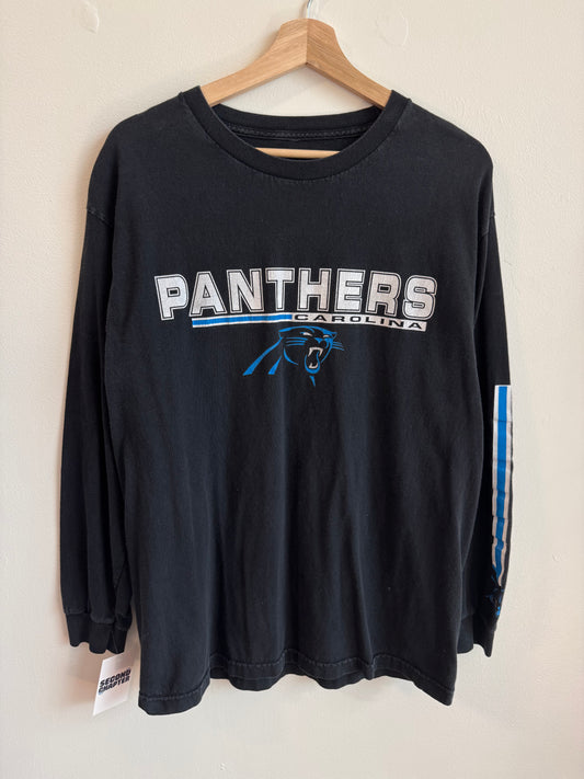 2010s Carolina Panthers Black Long Sleeve (M)