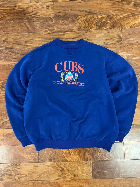 90s Chicago Cubs Logo 7 Crewneck (XL)