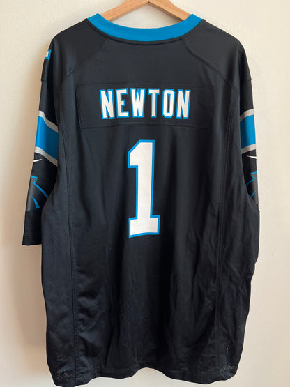 2010s Carolina Panthers Cam Newton Nike Jersey (XXL)