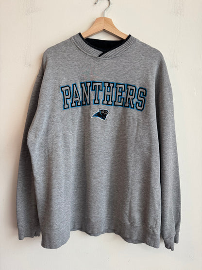 00s Carolina Panthers Reebok Embroidered Crewneck (M)