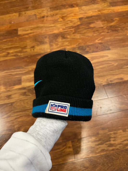 90s Carolina Panthers Pro Line Nike Beanie (OS)