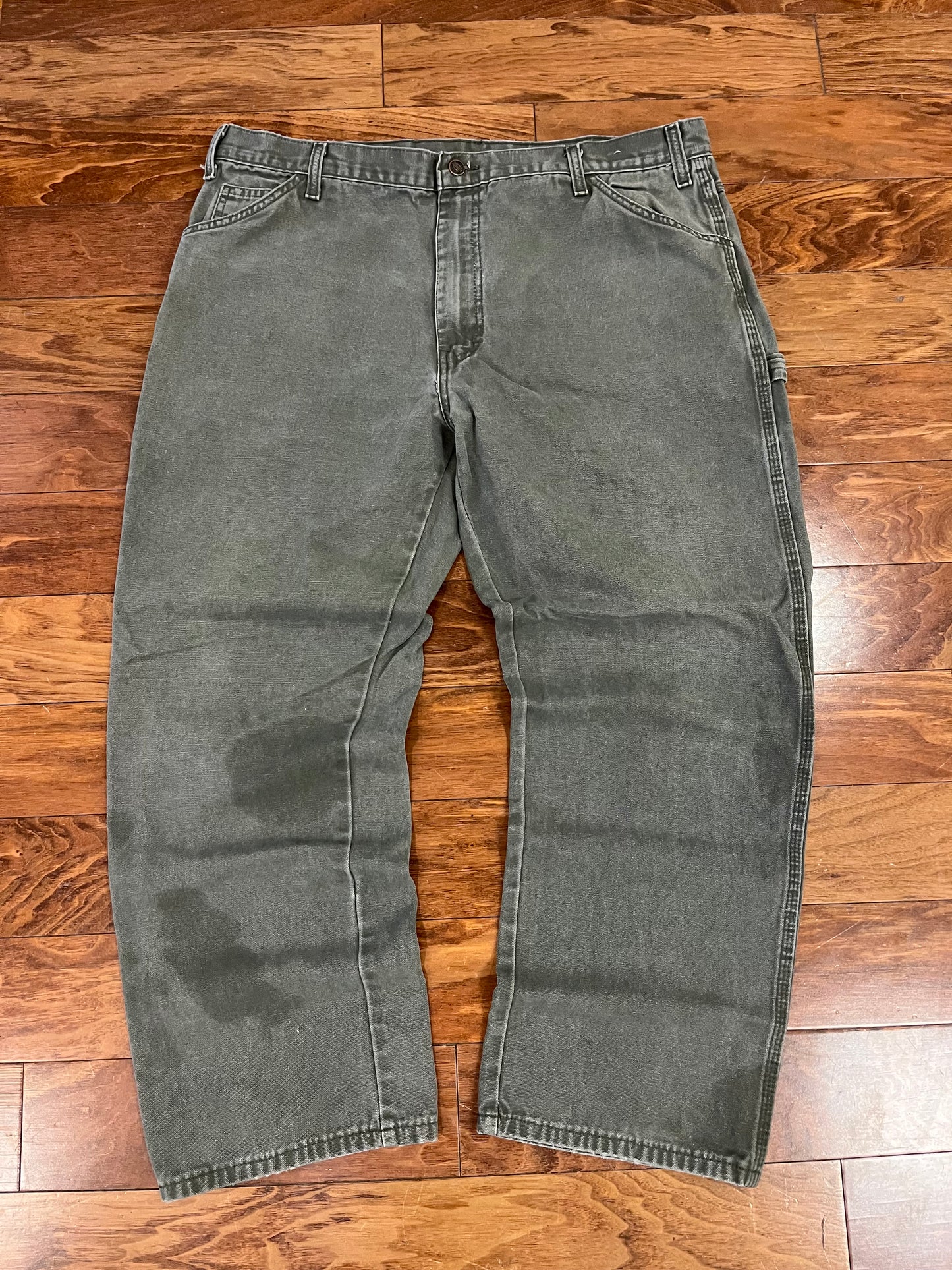 00s Olive Dickies Olive Carpenter Pants (40 x 30)