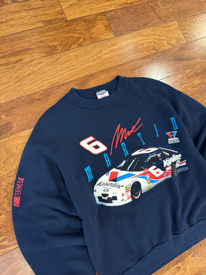 00s Mark Martin Graphic Nascar Crewneck (L)