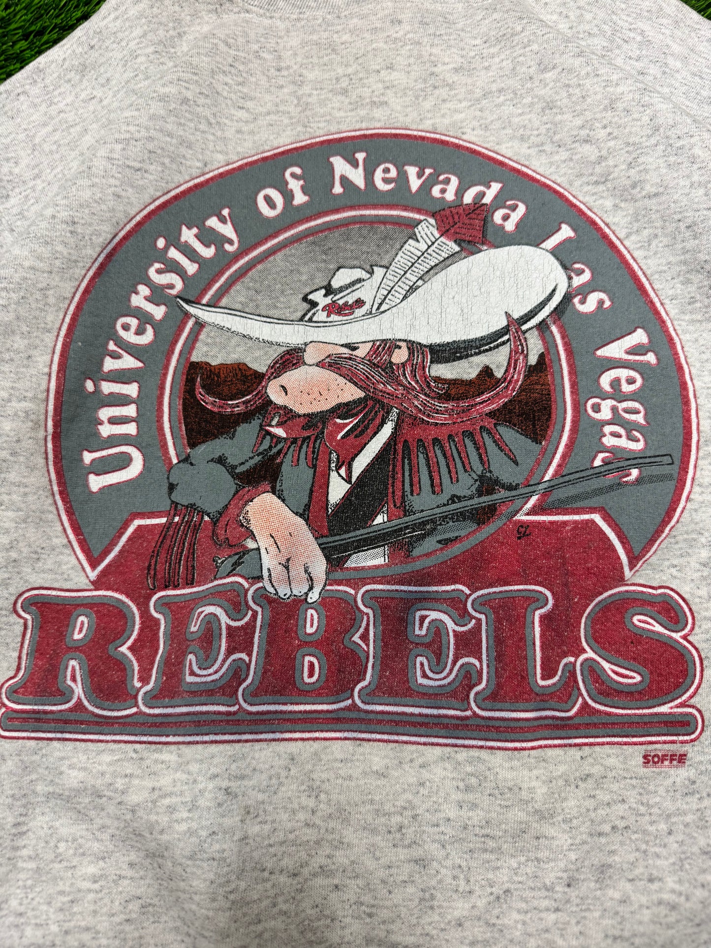 90s University of Nevada Las Vegas (UNLV) Rebels Vintage Soffe Crewneck (XL)