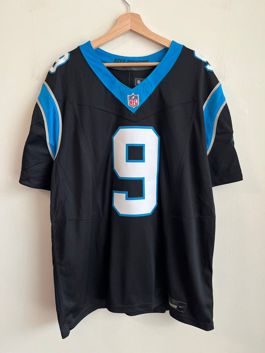 2023 Carolina Panthers Bryce Young Deadstock Nike Vapor F.U.S.E Stitched Jersey (XXL)