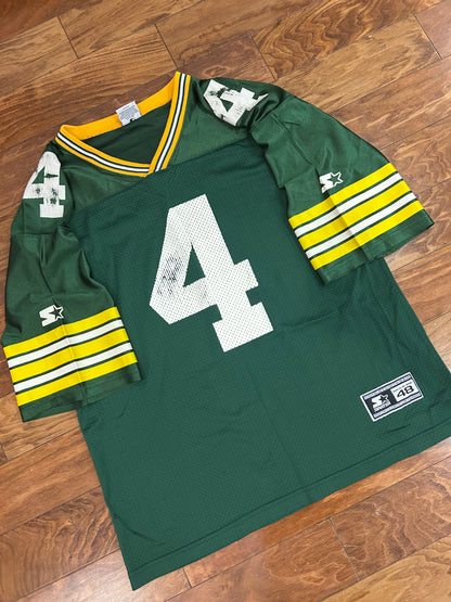 90s Green Bay Packers Brett Favre Starter Jersey (L)