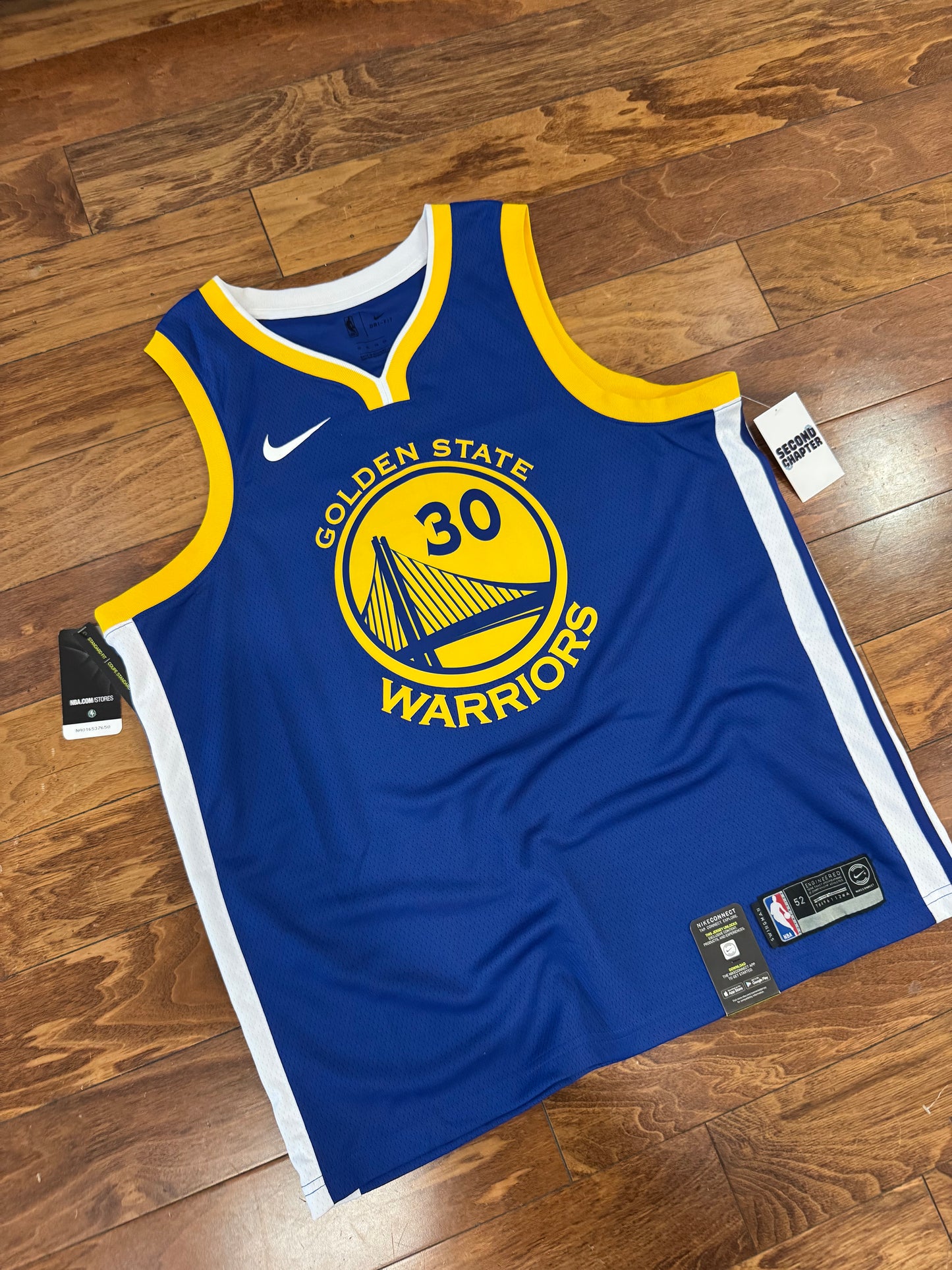 2019 Steph Curry Golden State Warriors Deadstock Jersey (XL)