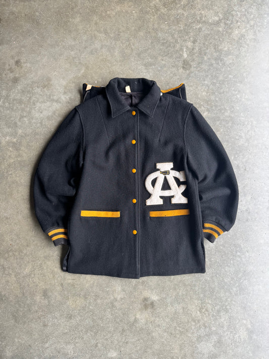 1950s Appalachian State Varsity Cheerleading Butwin True Vintage App State Jacket (S)
