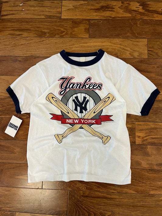 1990 New York Yankees MLB Ringer Tee (S)