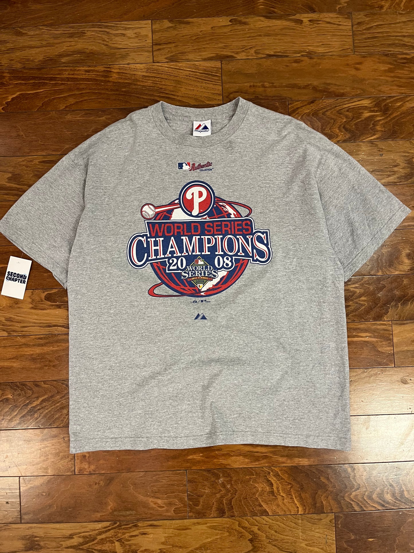 2008 Philadelphia Phillies World Series Tee (XXL)