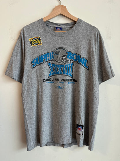 2004 Carolina Panthers Super Bowl Tee (M)