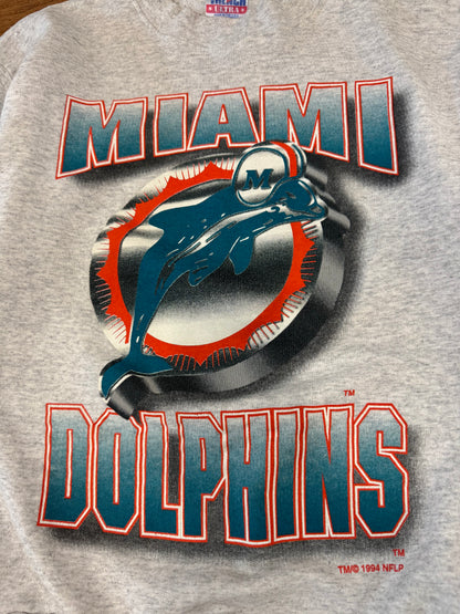 1994 Miami Dolphins Vintage Trench Crewneck (S)