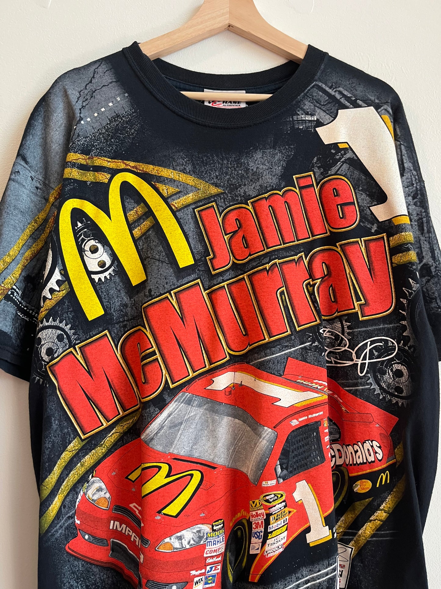 00s Nascar Jamie McMurray McDonald's AOP Tee (L)