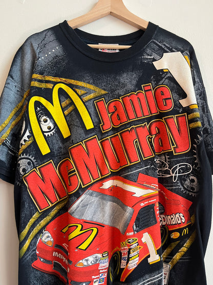 00s Nascar Jamie McMurray McDonald's AOP Tee (L)