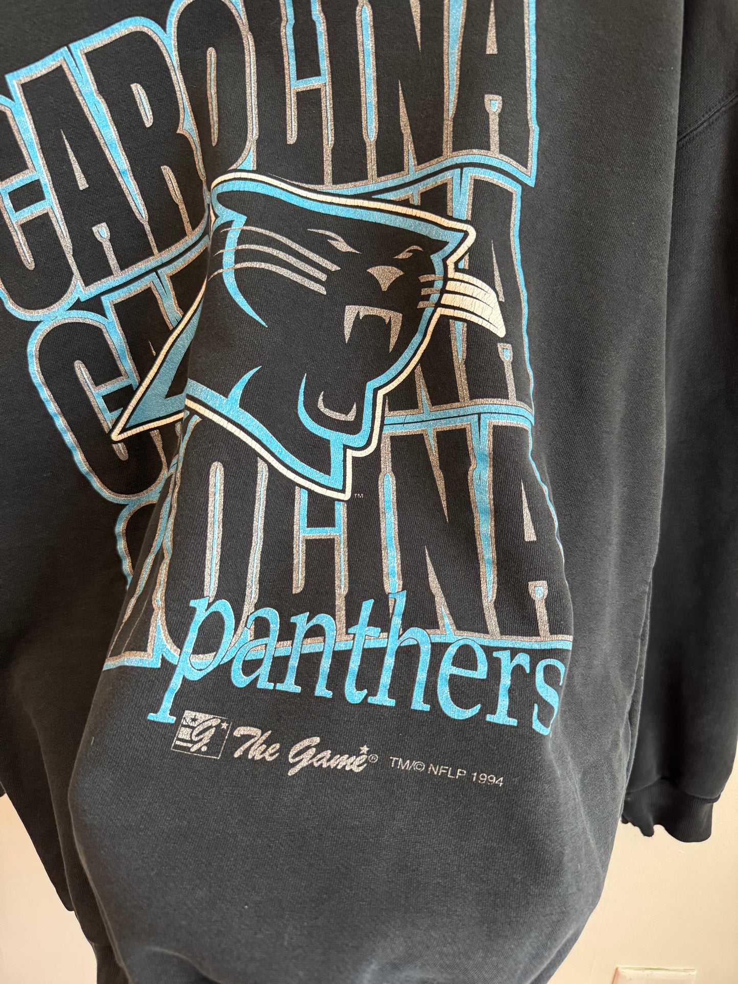 1994 Carolina Panthers The Game Vintage Crewneck (L)