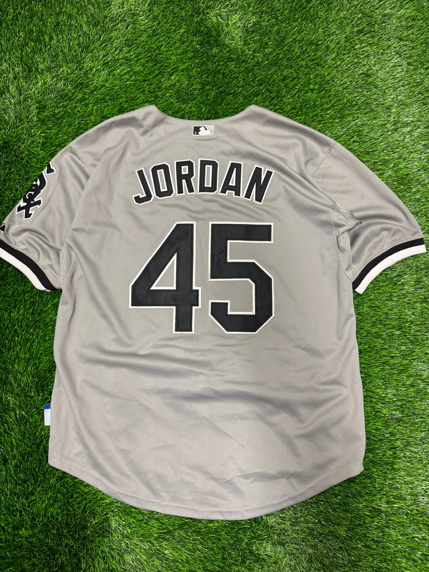 00s Chicago White Sox Michael Jordan #45 MLB Throwback Baseball Jersey (L)