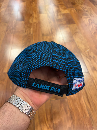 90s Carolina Panthers Grid Logo Athletic Deadstock Hat (OS)